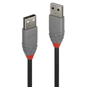 ELKO: 1350241 Lindy | USB2 A-A kaabel | 36691 | 0.5m | Anthra
