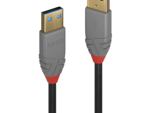 Lindy | USB3.2 Type-A kaabel 0.5m | Anthra | 36750
