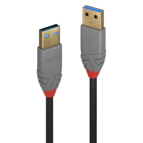Lindy | USB3.2 Type-A kaabel 0.5m | Anthra | 36750