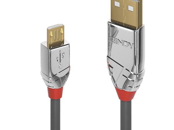 ELKO: 1350316 Lindy | USB2 A to Micro-B kaabel | 36652 | 2m | Cromo