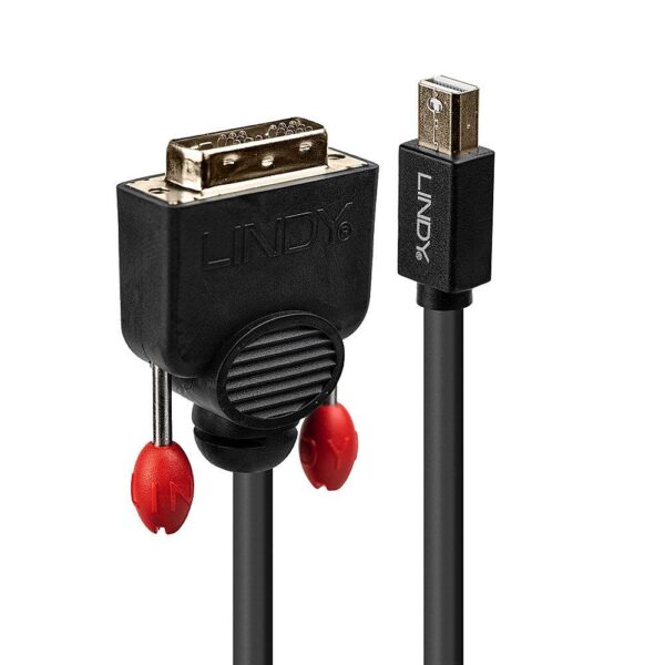 Lindy Mini DisplayPort → DVI kaabel 2m
