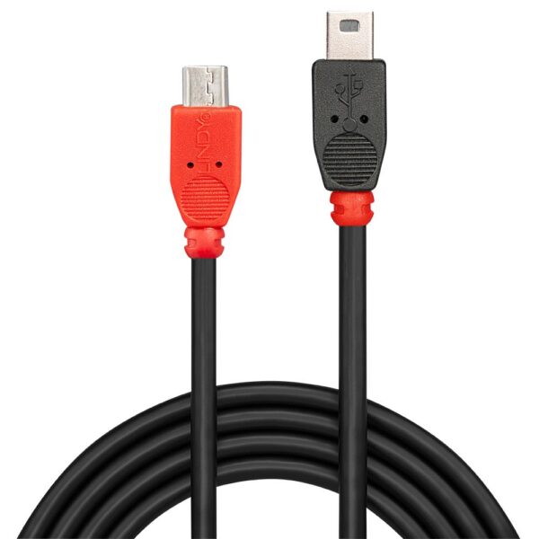 Lindy | USB2 Micro-B to Mini-B kaabel 0.5m | 31717