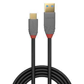 Lindy | USB2 C-A kaabel | 36887 | 2m | Anthra