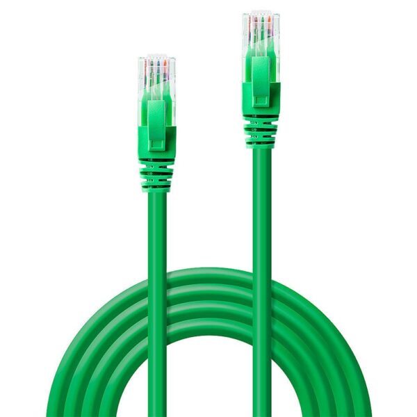 Lindy CAT6 kaabel U/UTP 2m roheline