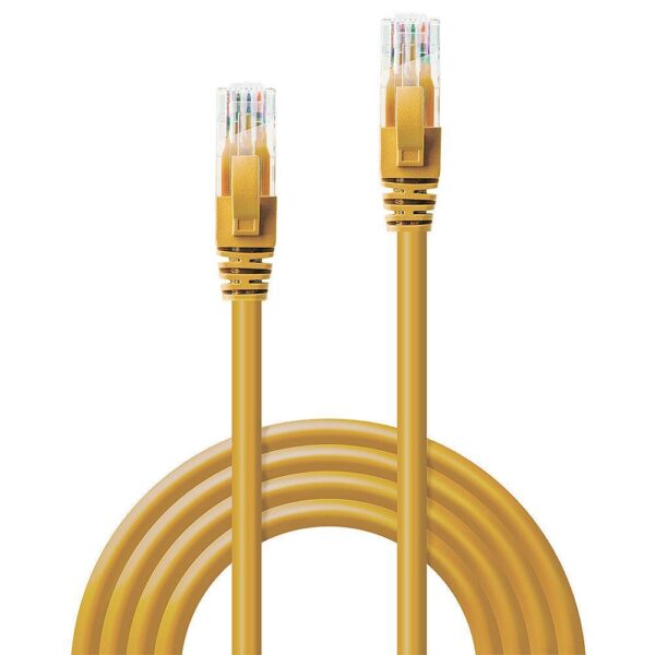 Lindy CAT6 kaabel U/UTP 3m kollane