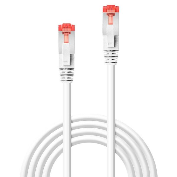 Lindy CAT6 kaabel S/FTP 0.3m valge