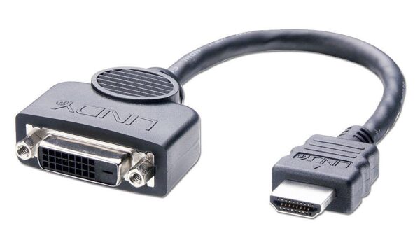 Lindy DVI HDMI adapter kaabel