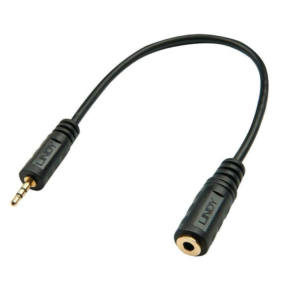 Lindy audio adapter 2.5mm 3.5mm