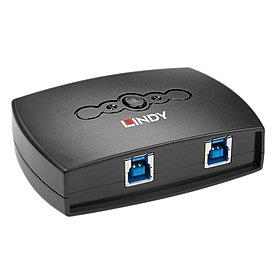 Lindy USB 3.0 lüliti 2-port 43141