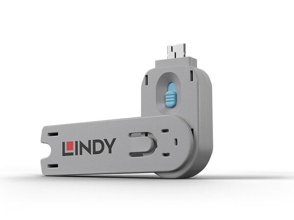Lindy USB port blocker key sinine 40622