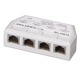 Lindy RJ45 portide jagaja 4-port 34015