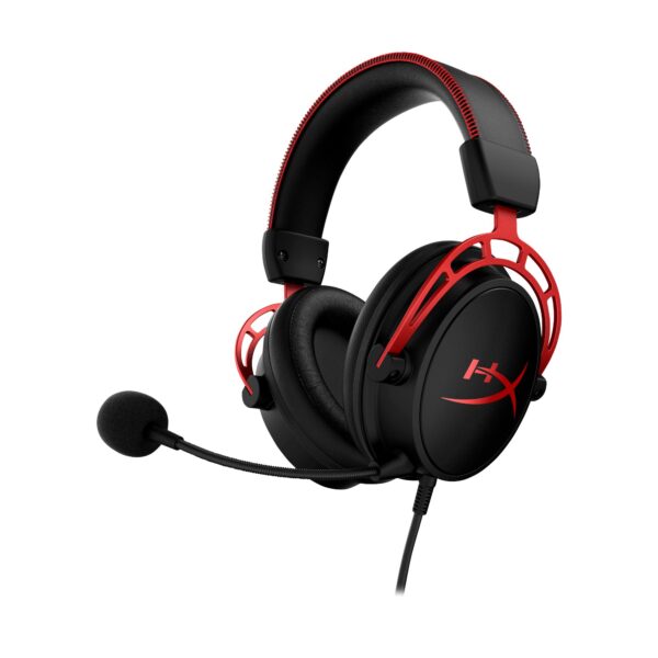 HyperX Cloud Alpha gaming peakomplekt punane HX-HSCA-RD/EM