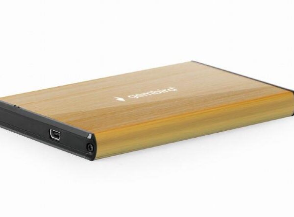 Gembird HDD korpus 2.5" kuldne