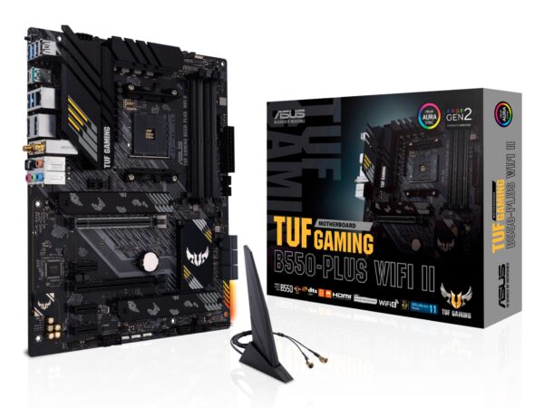 ELKO: 1358842 Asus TUF Gaming B550-Plus wifi ii am4 emaplaat