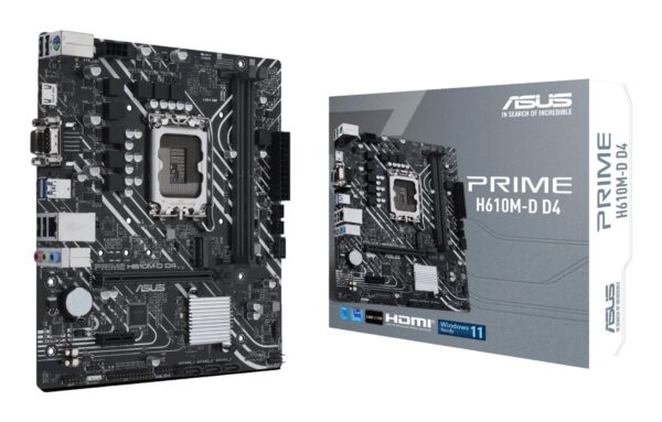 ELKO: 1358851 Asus Prime H610M-D D4 emaplaat