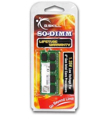 G.Skill sülearvuti mälu 4GB DDR3 SO-DIMM F3-1600C11S-4GSL