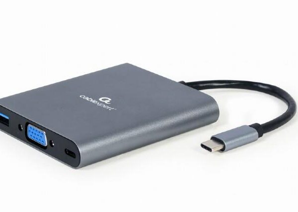Gembird USB-C adapter HDMI/USB3 6in1 A-CM-COMBO6-01