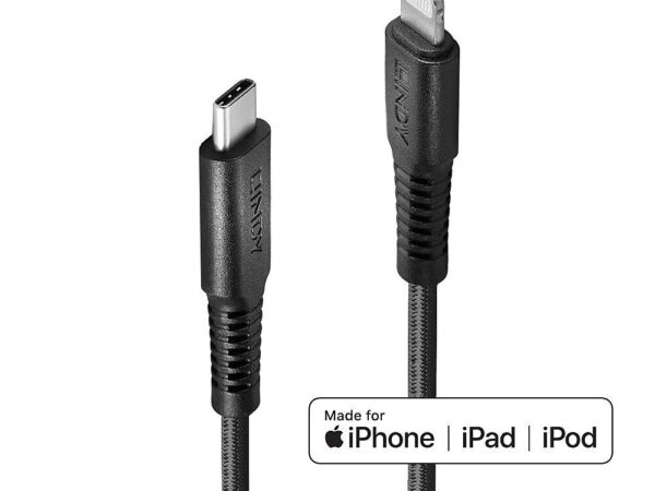 ELKO: 1370463 Lindy Lightning to USB-C kaabel 0.5m 31285