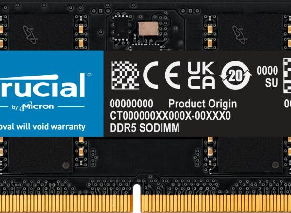 ELKO: 1371071 Crucial 32GB DDR5-4800 SO-DIMM RAM