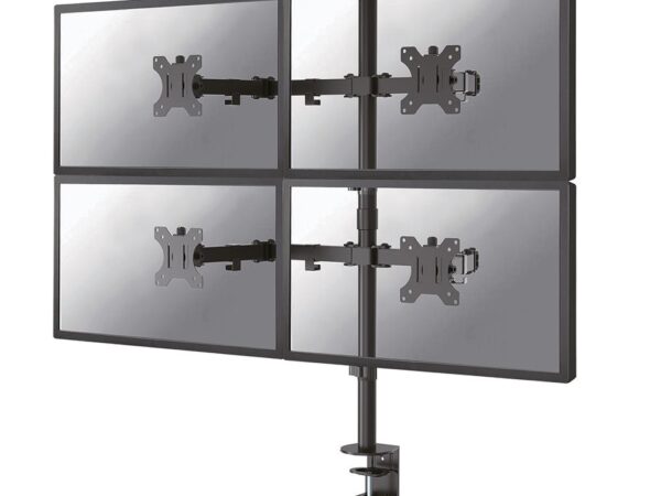 Neomounts | Neljakordne lauakinnitus | FPMA-D550D4BLACK | 13-32" | Must