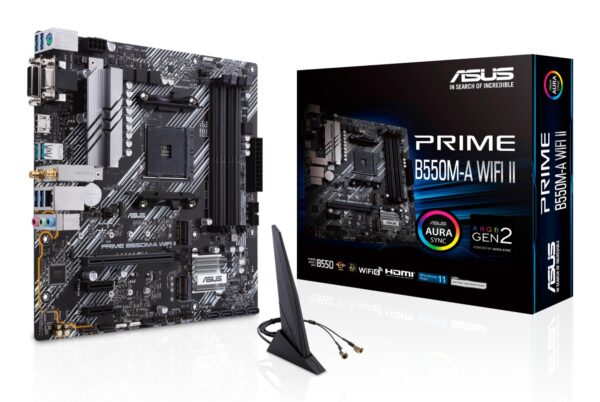 Asus Prime B550M-A wifi iii am4 emaplaat
