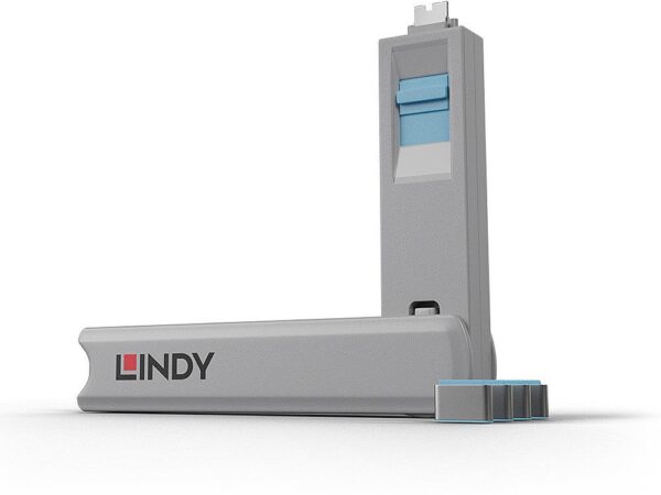 Lindy USB portide blokeerijad 4-pack sinine 40465