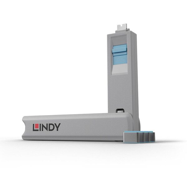 Lindy USB portide blokeerijad 4-pack sinine 40465