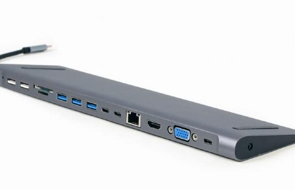 Gembird USB-C to HDMI/USB3 9in1 adapter A-CM-COMBO9-01