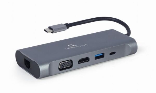 Gembird USB-C adapter HDMI/USB3 7in1 A-CM-COMBO7-01