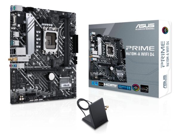 ELKO: 1382574 Emaplaat ASUS H610M-A WiFi D4 DDR4 LGA1700 Micro-ATX
