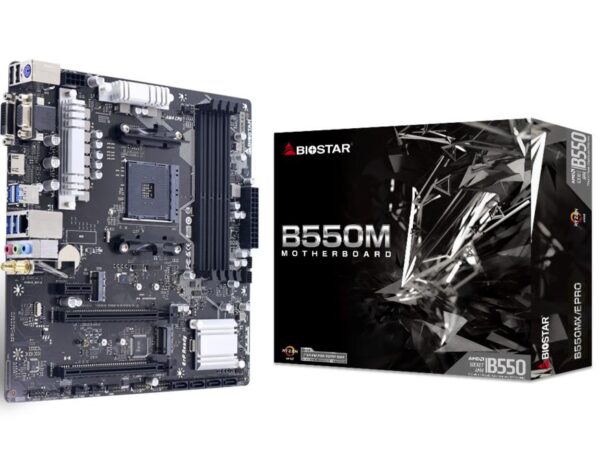 ELKO: 1382981 Biostar emaplaat B550MX/E Pro DDR4 AM4 Micro-ATX