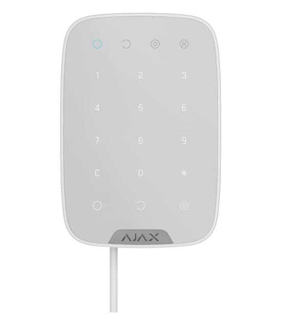 Ajax Fibra juhtmega klaviatuur valge 30864