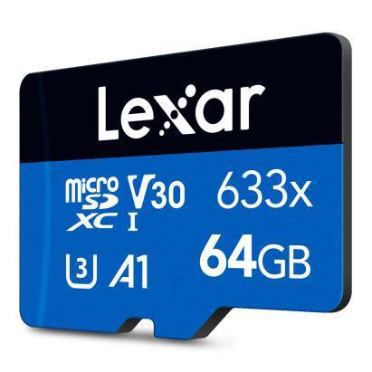 Lexar | microSDXC mälukaart 64GB | UHS-I | LMS0633064G-BNNNG