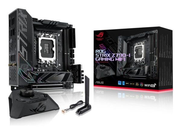 ELKO: 1385319 ASUS ROG Strix Z790-I Gaming WiFi emaplaat