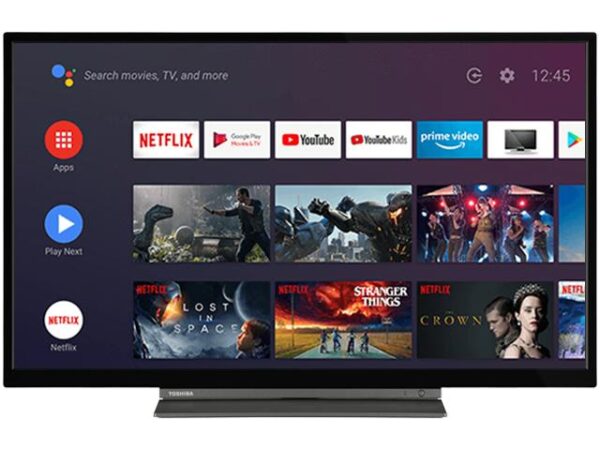 ELKO: 1385435 Toshiba 32WA3B63DG | 32” Smart TV | Android TV | HD | WiFi | Bluetooth