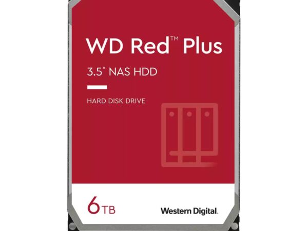 Western Digital Red Plus 6TB NAS kõvaketas