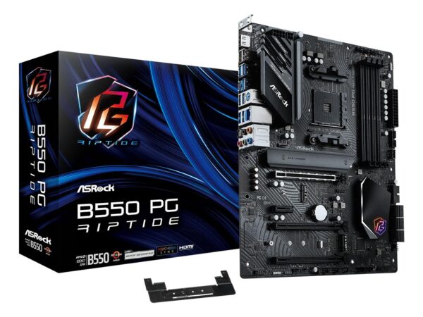 ELKO: 1386722 Asrock B550 PG Riptide am4 ddr4 emaplaat