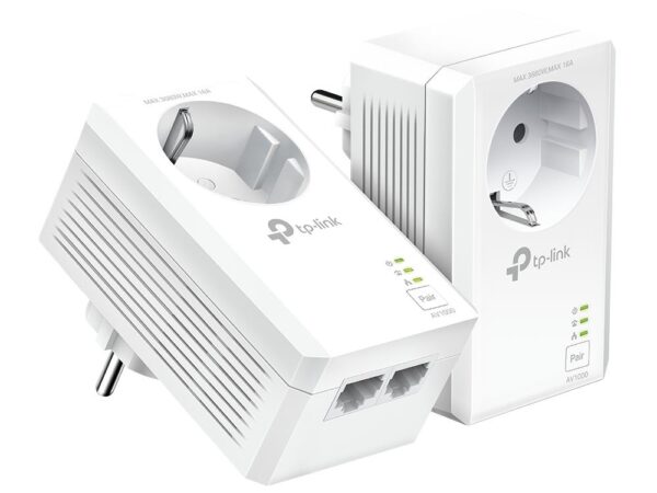 ELKO: 1387278 TP-Link powerline adapter TL-PA7027P Kit 1000 Mbps