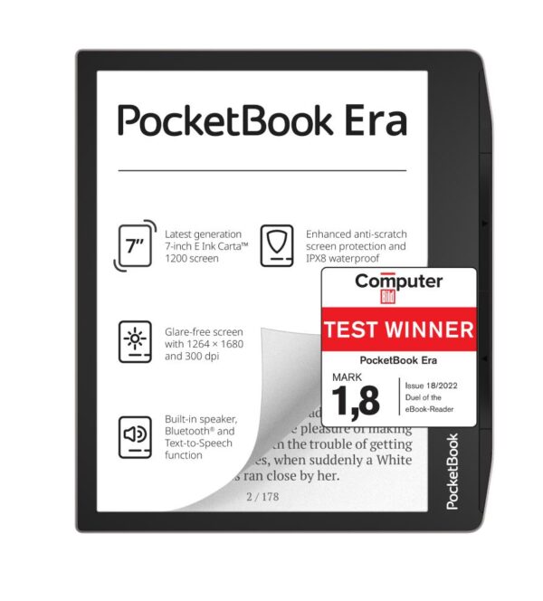 PocketBook Era 7" e-luger hõbe