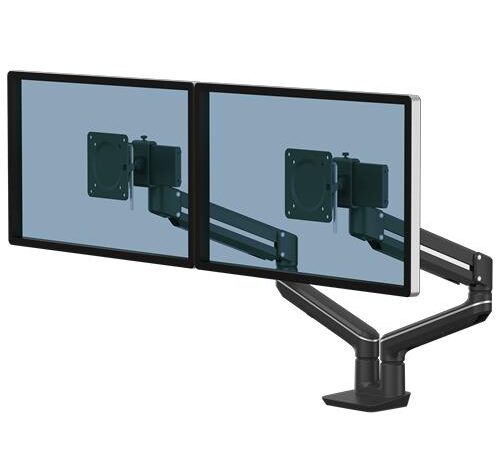 ELKO: 1388967 Fellowes Tallo dual monitorihoidik must 8614401