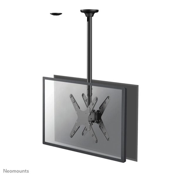 Neomounts | Kahekordne laekinnitus | FPMA-C340DBLACK | 32-75" | Must