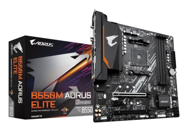 Emaplaat Gigabyte B550M Aorus Elite DDR4 AM4 Micro-ATX