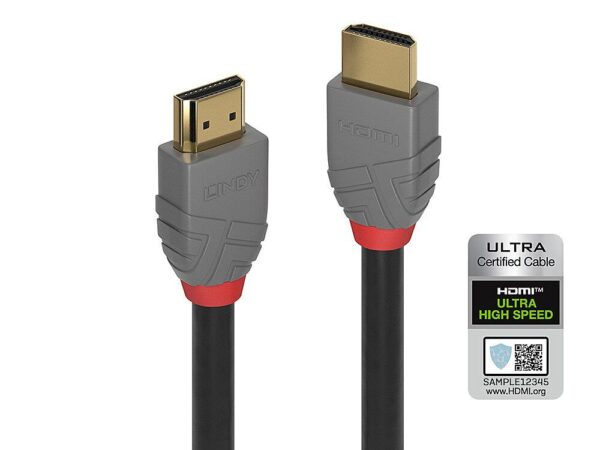ELKO: 1390363 Lindy HDMI-kaabel 0.5m Anthra 36951