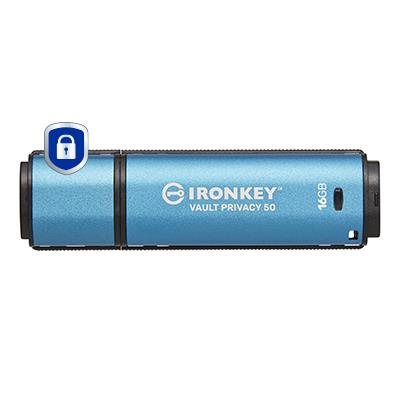 USB-mälupulk Kingston IronKey VP50 16GB USB 3.2