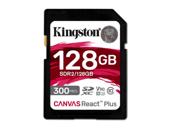 Kingston | SDXC mälukaart 128GB | Class 10 | SDR2/128GB