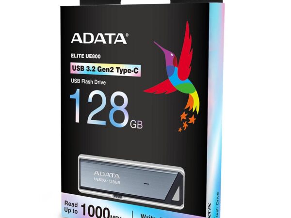 ELKO: 1390698 ADATA USB-C mälupulk UE800 128GB hõbedane