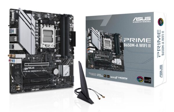 Asus Prime B650M-A wifi iii am5 ddr5 emaplaat
