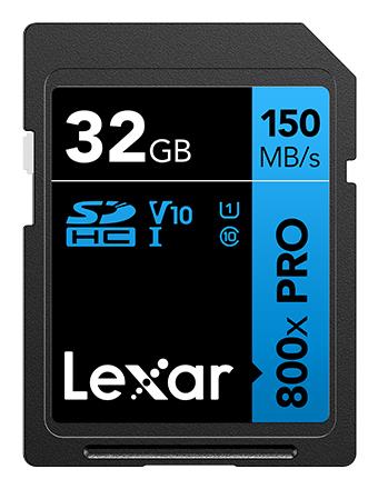 Lexar | SDHC mälukaart 32GB | UHS-I | LSD0800P032G-BNNNG