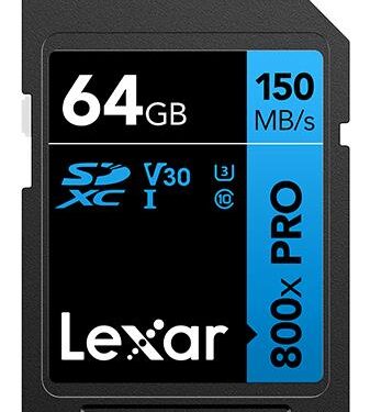 ELKO: 1391436 Lexar | SDXC mälukaart 64GB | UHS-I | LSD0800P064G-BNNNG