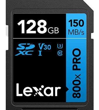 ELKO: 1391437 Lexar | SDXC mälukaart 128GB | UHS-I | LSD0800P128G-BNNNG